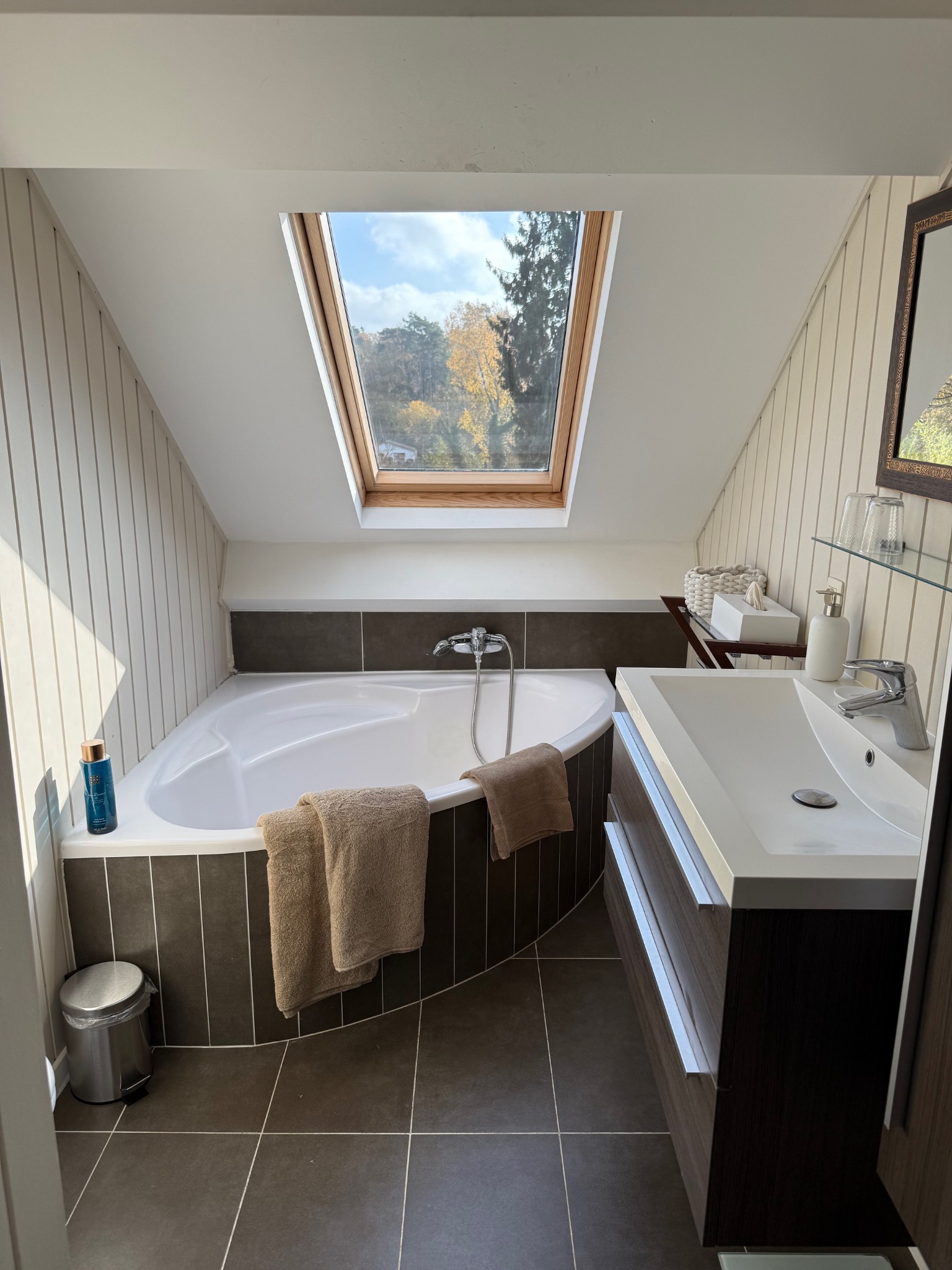 Salle de bain de la chambre Nuit de Lune